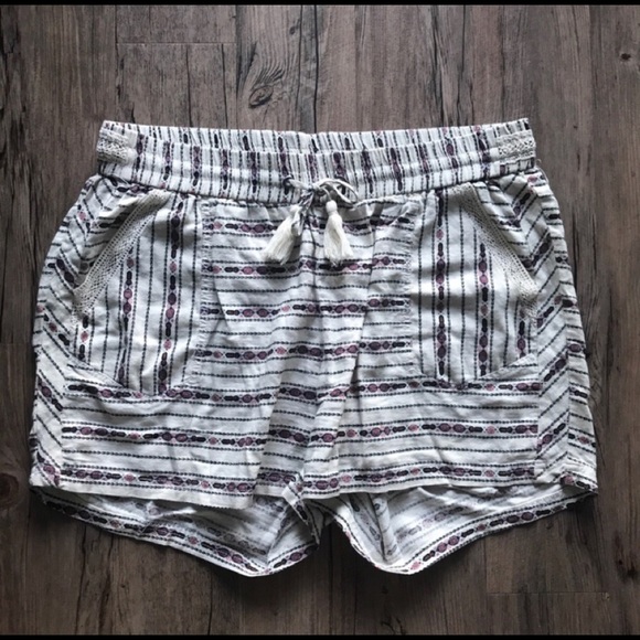 Jolt Pants - 🛷🔥Jolt - Aztec Print Linen Shorts - 14